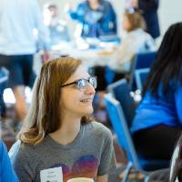 Alumni enjoying their brunch at the Laker Legacy Brunch